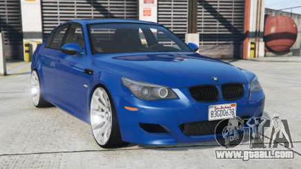 BMW M5 (E60) Congress Blue [Add-On] for GTA 5
