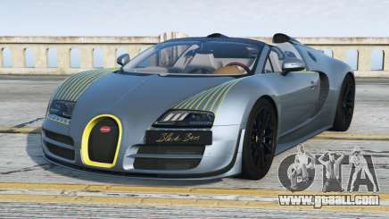 Bugatti Veyron Blue Bayoux [Add-On] for GTA 5