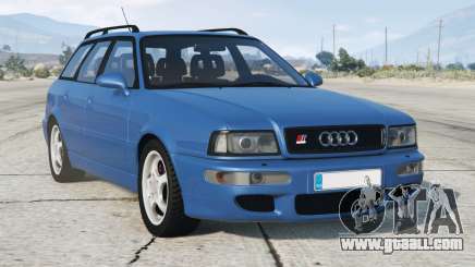 Audi RS 2 Avant (8C) Bahama Blue [Replace] for GTA 5