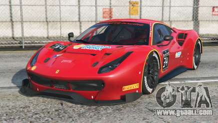 Ferrari 488 GT3 Tractor Red [Add-On] for GTA 5