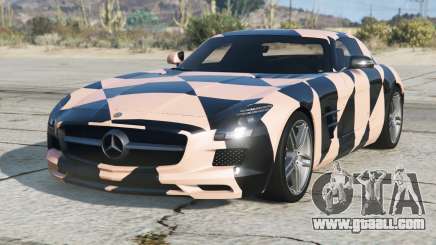 Mercedes-Benz SLS 63 AMG Tea Rose for GTA 5