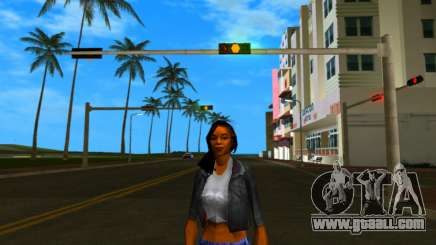 Normal Black Lady for GTA Vice City