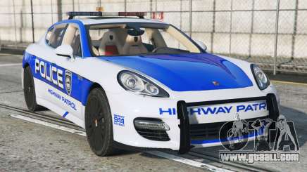Porsche Panamera Turbo Police Hot Pursuit [Add-On] for GTA 5