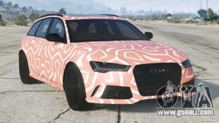 Audi RS 6 Avant Rose Bud for GTA 5