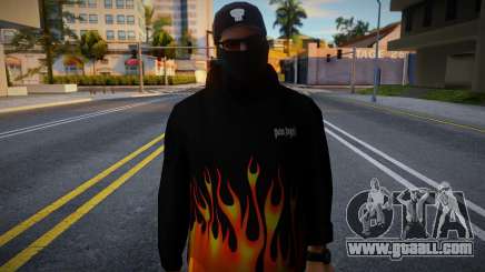 The Guy in the Fire Hoodie for GTA San Andreas