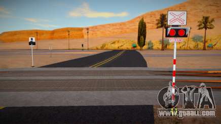 Railroad Crossing Mod Slovakia v33 for GTA San Andreas