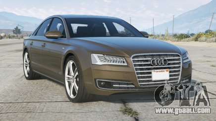 Audi A8 quattro (D4) 2015 French Bistre [Replace] for GTA 5