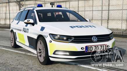 Volkswagen Passat Variant Danish Police [Replace] for GTA 5