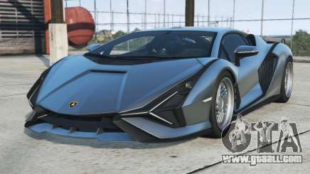 Lamborghini Sian Steel Teal [Add-On] for GTA 5