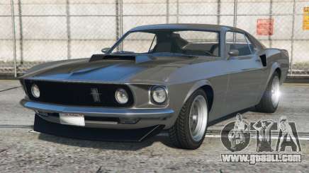 Ford Mustang Boss 429 (63B) Davys Grey [Replace] for GTA 5