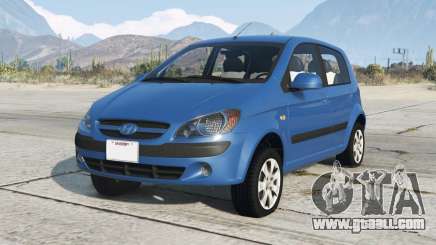 Hyundai Getz 5-door (TB) Bahama Blue [Replace] for GTA 5