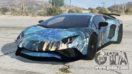 Lamborghini Aventador Glacier for GTA 5