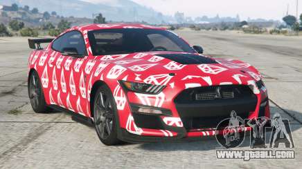 Ford Mustang Shelby Red Salsa for GTA 5