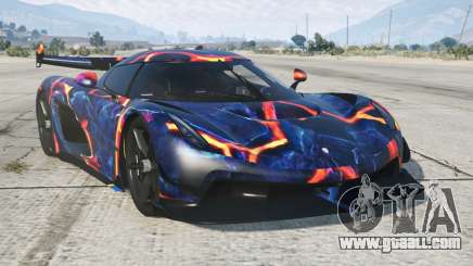 Koenigsegg Jesko Regal Blue for GTA 5