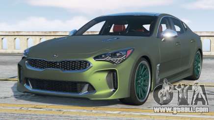 Kia Stinger Lunar Green [Add-On] for GTA 5