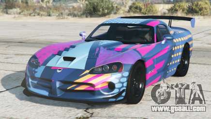 Dodge Viper SRT10 Chathams Blue for GTA 5