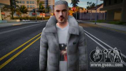 Blonde in a winter jacket for GTA San Andreas