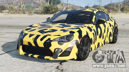 Toyota 86 G Marigold Yellow for GTA 5