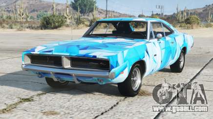 Dodge Charger RT Aqua for GTA 5