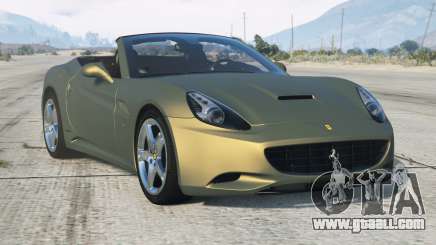 Ferrari California Feldgrau [Add-On] for GTA 5