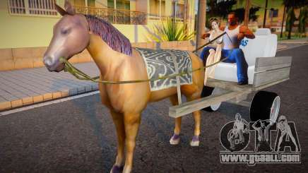 Modified Horse Cart for GTA San Andreas