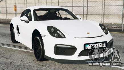 Porsche Cayman GT4 Anti Flash White [Replace] for GTA 5