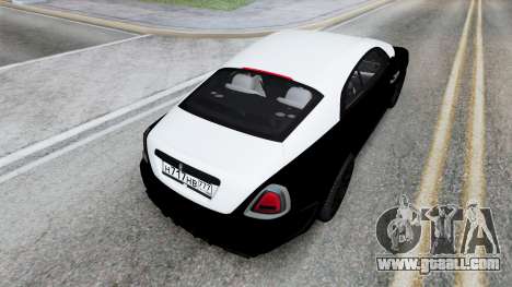 Rolls-Royce Wraith Black for GTA San Andreas