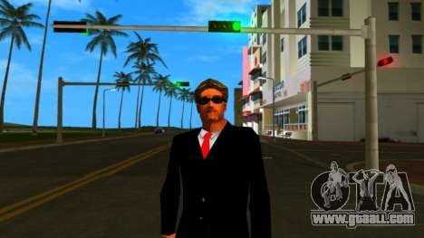 Black Suit Dude for GTA Vice City