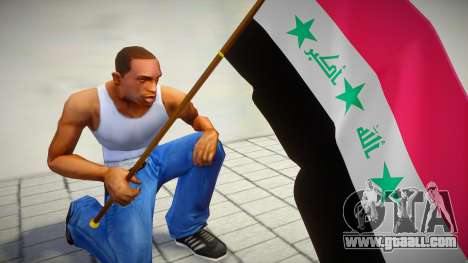 Iraqi flag during American puppet government (20 for GTA San Andreas