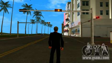 Black Suit Dude for GTA Vice City