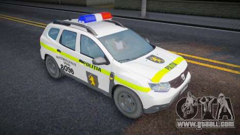 Dacia Duster Moldova Police for GTA San Andreas