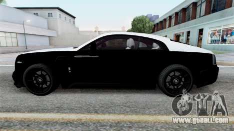 Rolls-Royce Wraith Black for GTA San Andreas