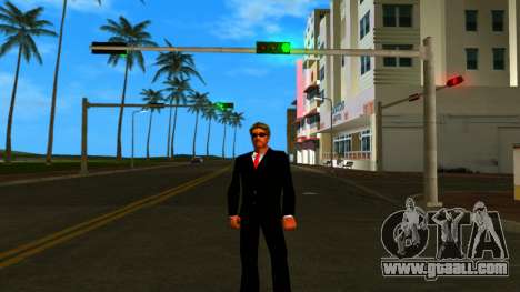 Black Suit Dude for GTA Vice City