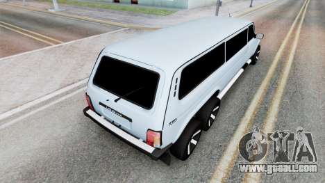 Lada Niva 6x6 Limousine for GTA San Andreas