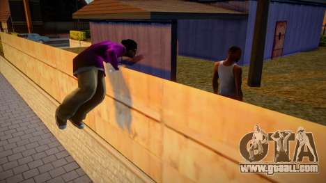 NPCs climb over obstacles for GTA San Andreas