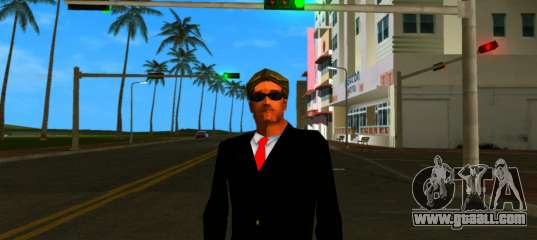 Black Suit Dude for GTA Vice City