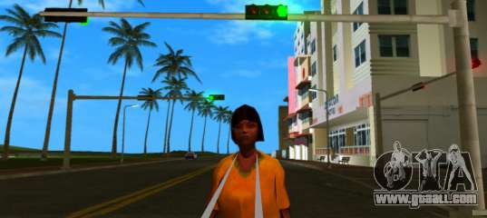 Hobo girl 1 for GTA Vice City