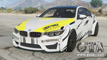 BMW M4 Wide Body (F82) for GTA 5