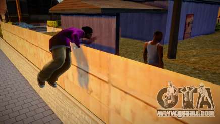 NPCs climb over obstacles for GTA San Andreas